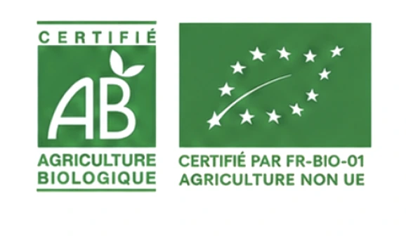 Logos de certification biologique AB et Agriculture UE